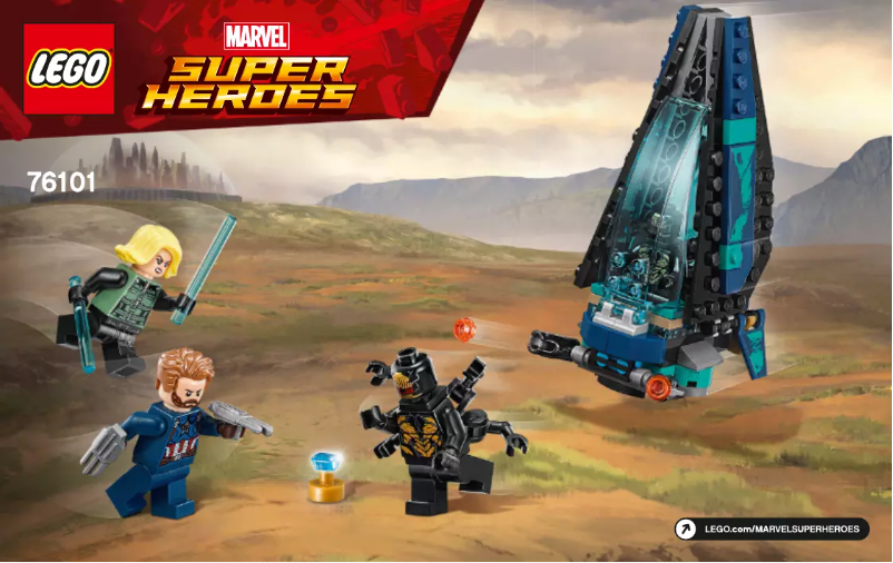 Page n°1 - Manuel utilisateur Lego Marvel Super Heroes 76101