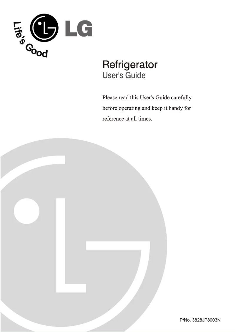 Image de la première page du manuel de l'appareil GN-191RK