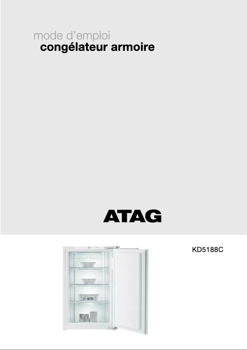 Image de la première page du manuel de l'appareil KD5188C