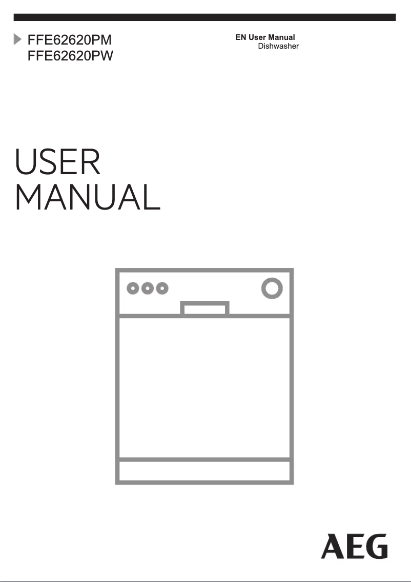 Page n°1 - Manuel utilisateur AEG FFE62620PW