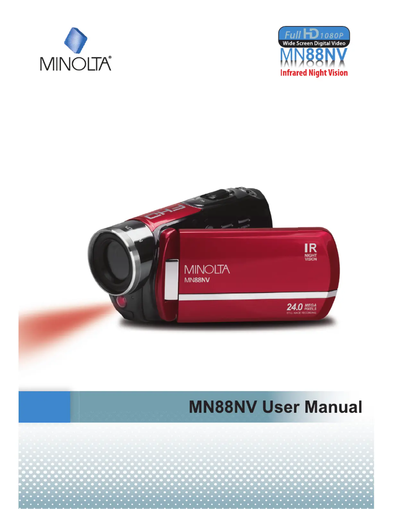 Image de la première page du manuel de l'appareil MN88NV