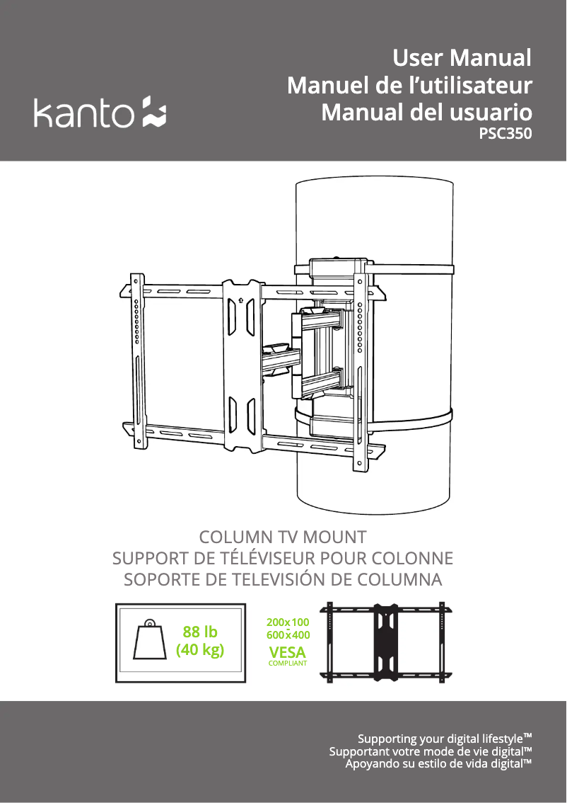 Página 1 del manual Manual de instrucciones Kanto PSC350