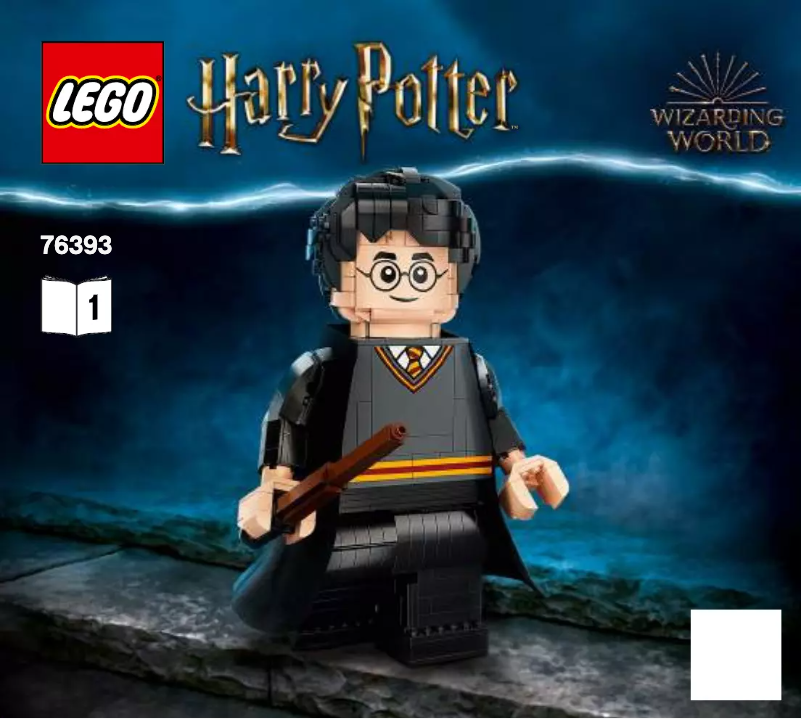 Image de la première page du manuel de l'appareil Harry Potter 76393