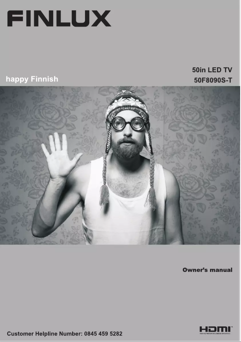 Image de la première page du manuel de l'appareil 50F8090S-T
