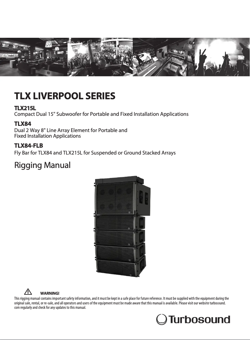 Image de la première page du manuel de l'appareil Liverpool TLX215L