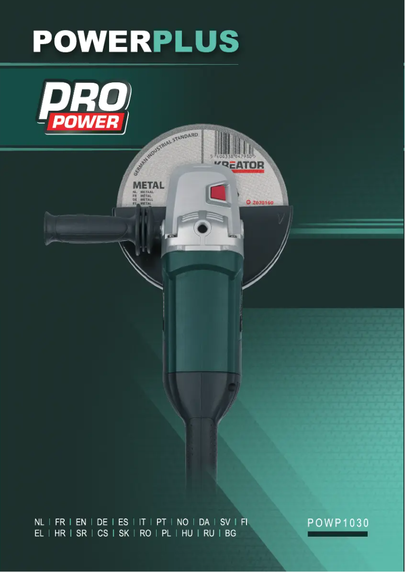 Página 1 del manual Manual de usuario PowerPlus POWP1030