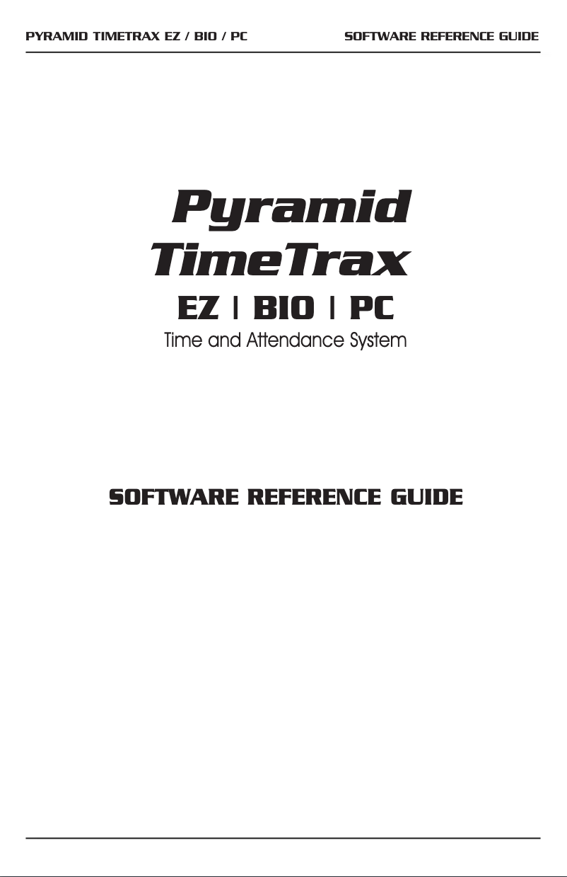 Page n°1 - Manuel utilisateur Pyramid Time Systems TTEZ