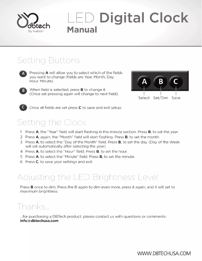 Imagen de la primera página del manual del dispositivo 0212BLU