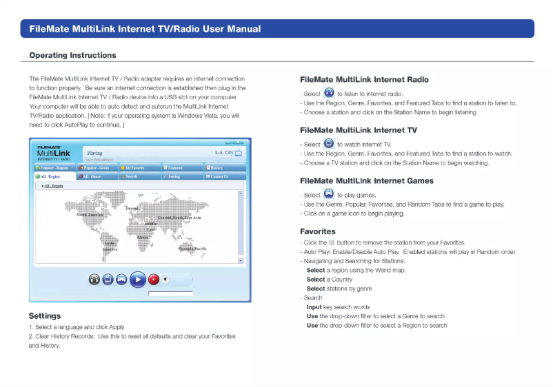 Page n°1 - Manuel utilisateur Wintec FileMate MultiLink