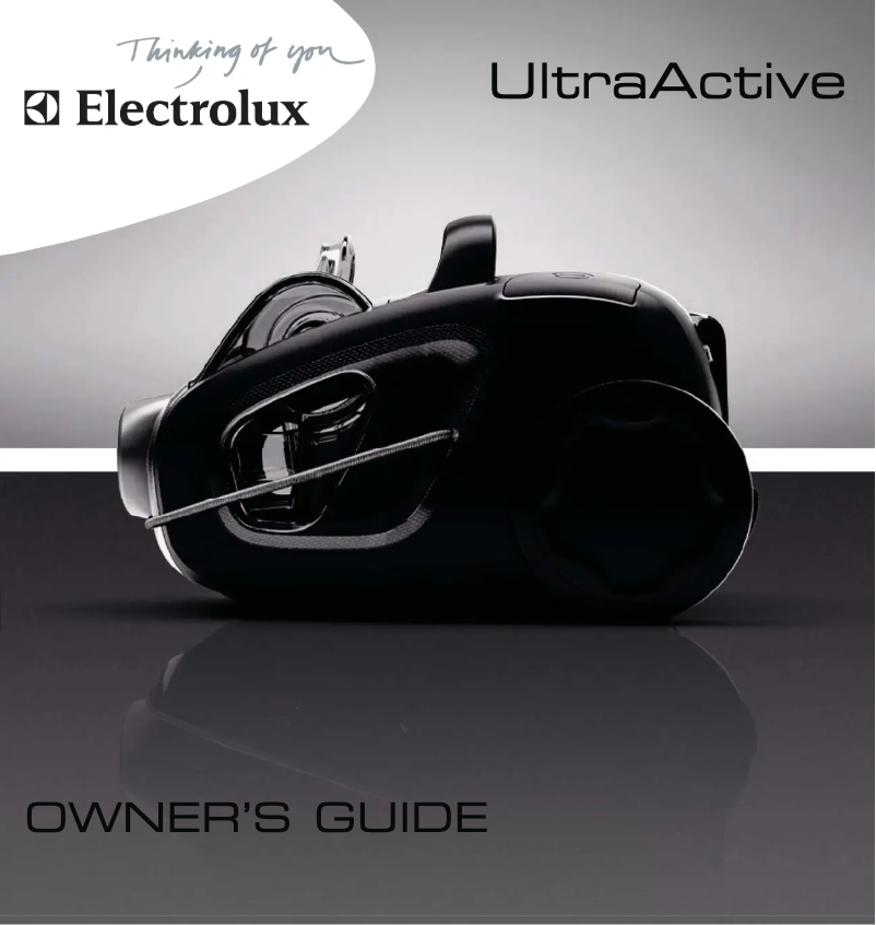 Page n°1 - Manuel utilisateur Electrolux UltraActive DeepClean EL4305AZ