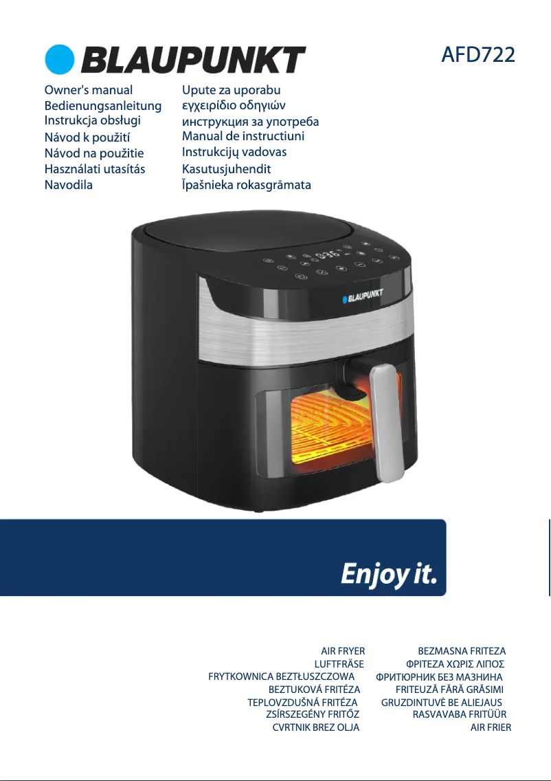 Page n°1 - Manuel utilisateur Blaupunkt AFD722