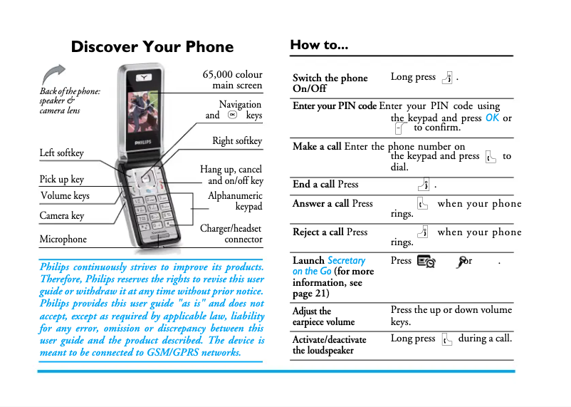 Imagen de la primera página del manual del dispositivo Xenium 9@9e