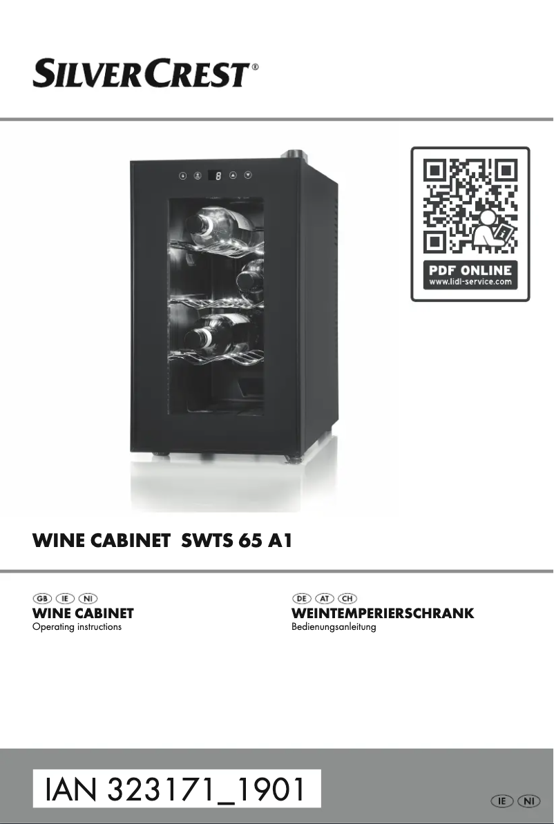 Page 1 de la notice Manuel utilisateur SilverCrest SWTS 65 A1