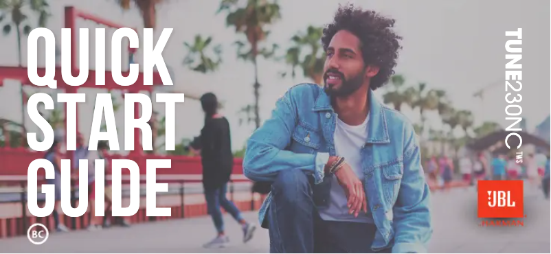 Page n°1 - Guide de démarrage rapide JBL Tune 230NC TWS