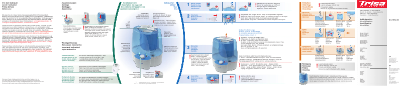 Page n°1 - Manuel utilisateur Trisa Humid Air 1 9312.46