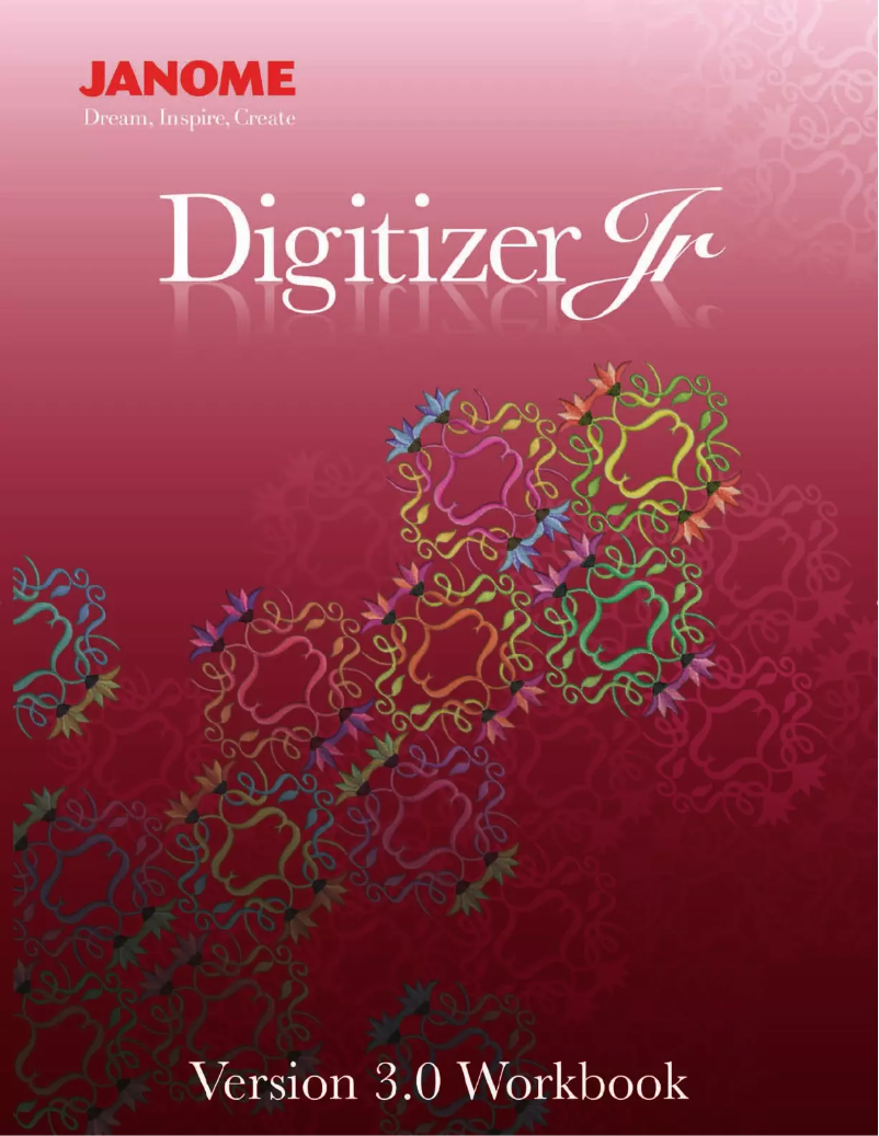 Image de la première page du manuel de l'appareil Digitizer Jr