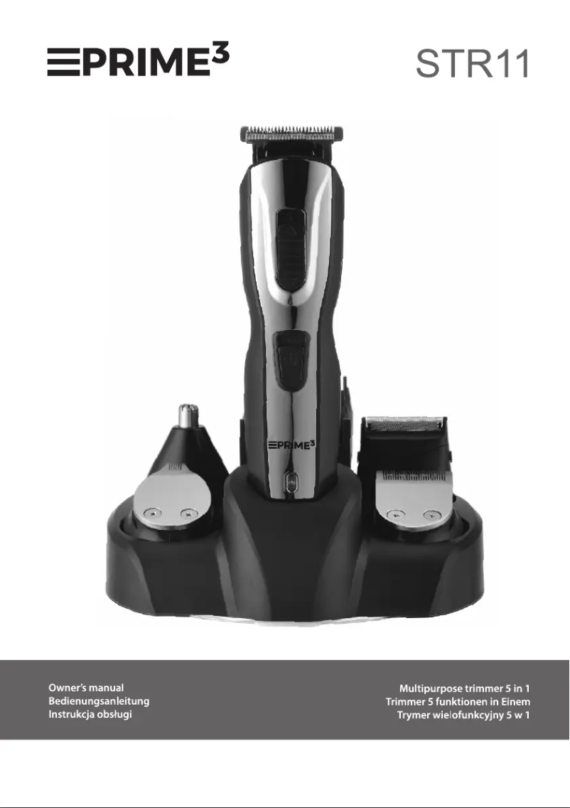 Page 1 de la notice Manuel utilisateur PRIME3 STR11