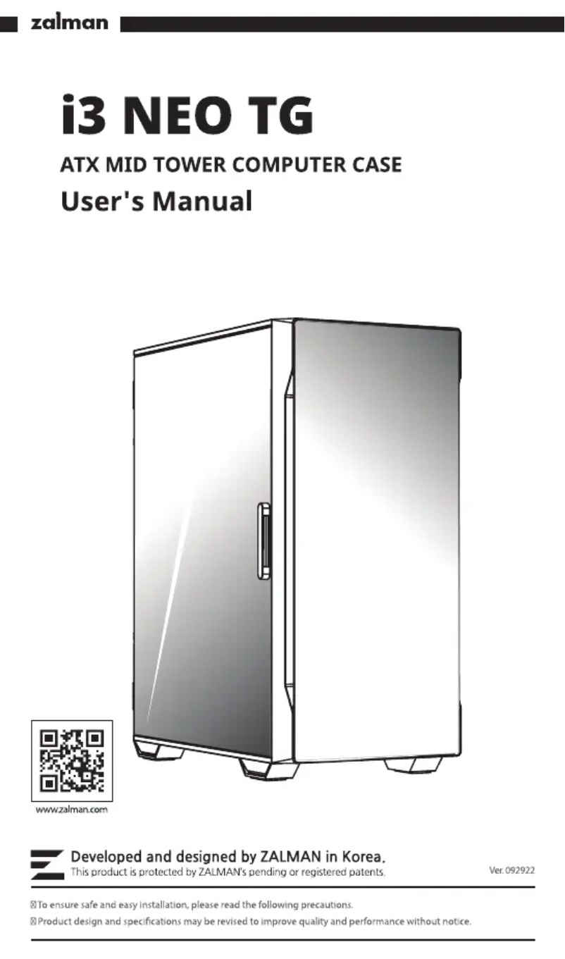 Image de la première page du manuel de l'appareil i3 NEO TG