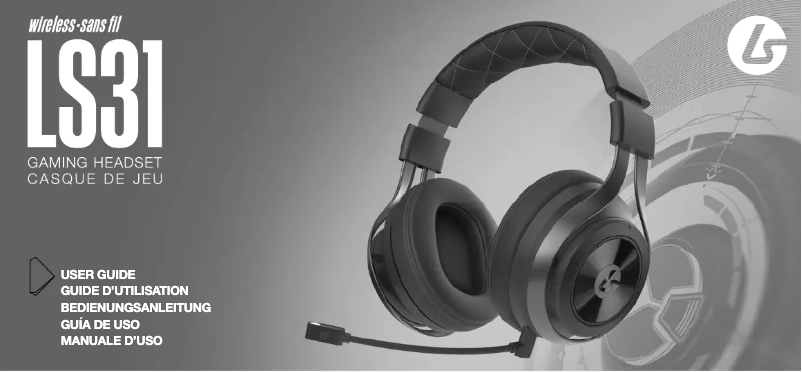 Page n°1 - Manuel utilisateur LucidSound LS31