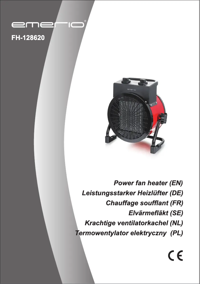 Image de la première page du manuel de l'appareil FH-128620