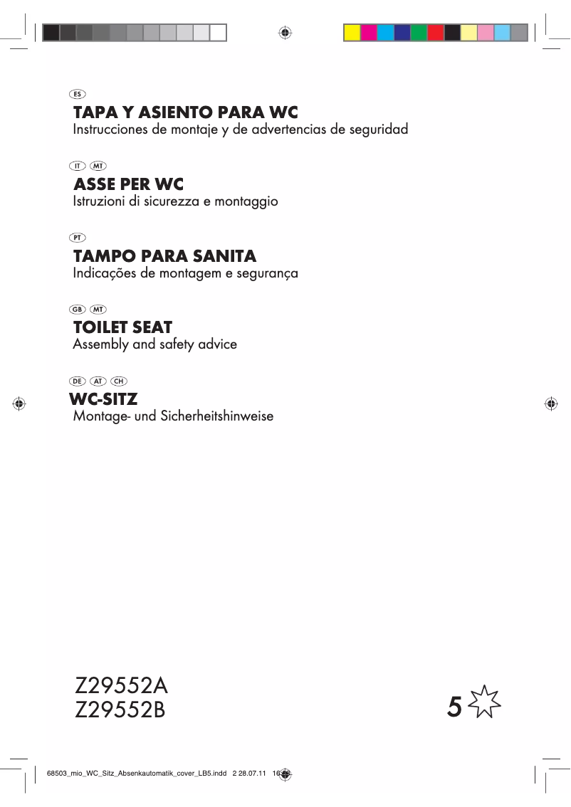 Page 1 de la notice Manuel utilisateur Miomare IAN 68503