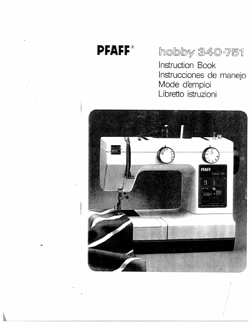 Image de la première page du manuel de l'appareil hobby 340