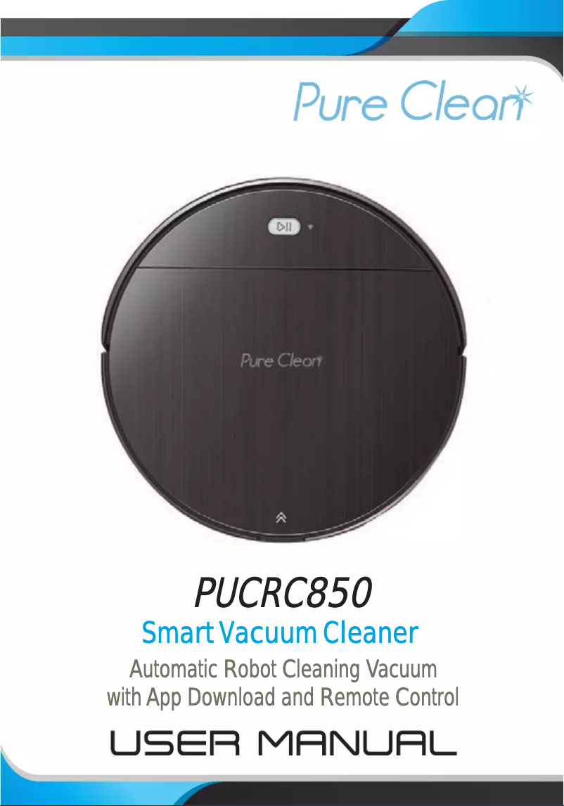 Image de la première page du manuel de l'appareil PUCRC850