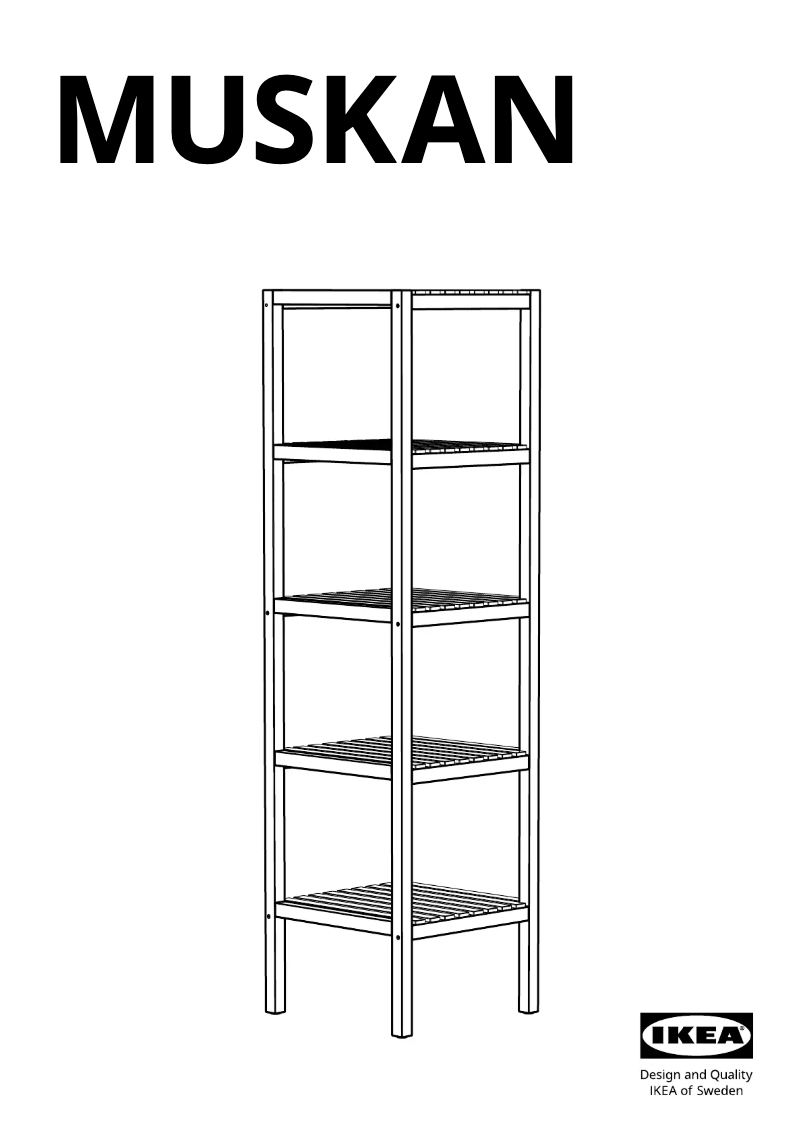 Imagen de la primera página del manual del dispositivo MUSKAN 305.624.66