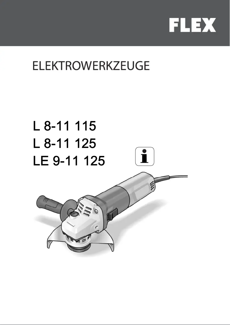 Image de la première page du manuel de l'appareil L 9-11 125