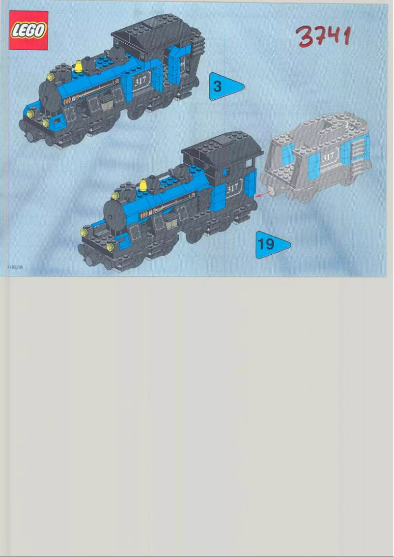 Page 1 de la notice Manuel utilisateur Lego City 3741