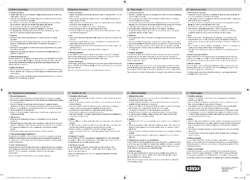 Page 1 de la notice Manuel utilisateur Hama Travel