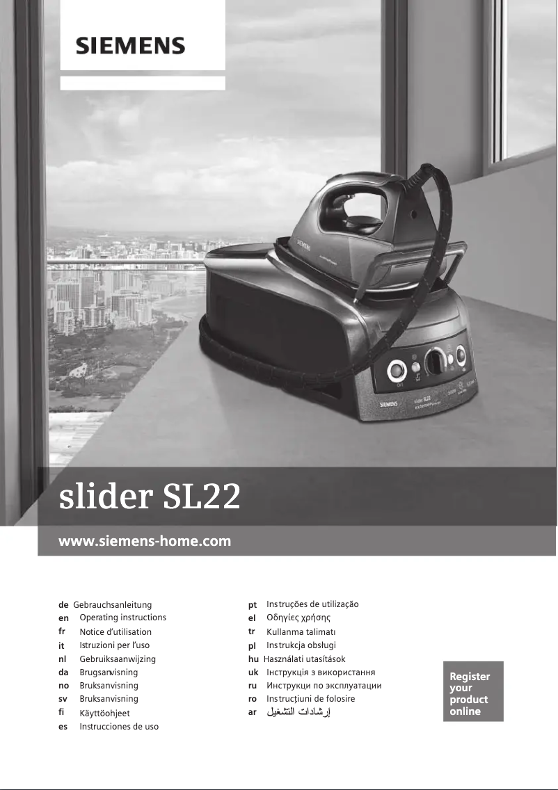 Image de la première page du manuel de l'appareil TS22XTRM