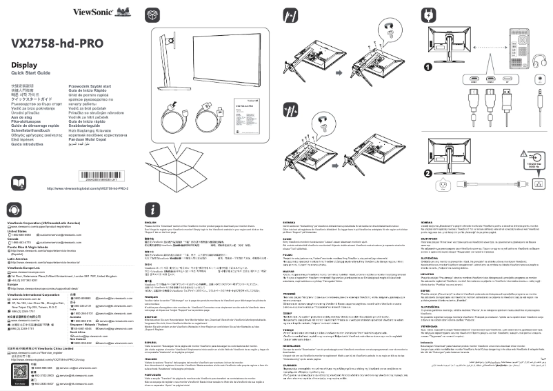 Image de la première page du manuel de l'appareil VX2758-HD-PRO-2