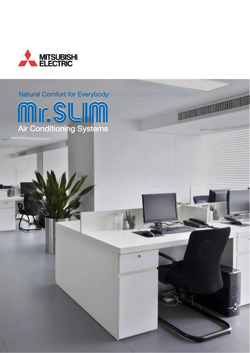 Page 1 de la notice Manuel utilisateur Mitsubishi PEAD-M71-140JAAD