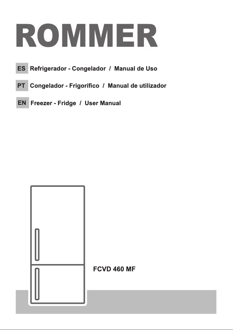 Image de la première page du manuel de l'appareil FCVD 460 MF