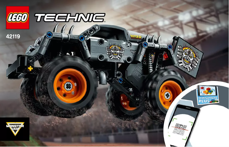 Page n°1 - Manuel utilisateur Lego Technic 42119