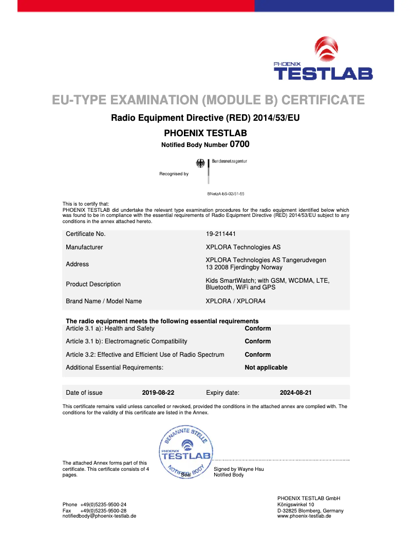 Image de la première page du manuel de l'appareil X4