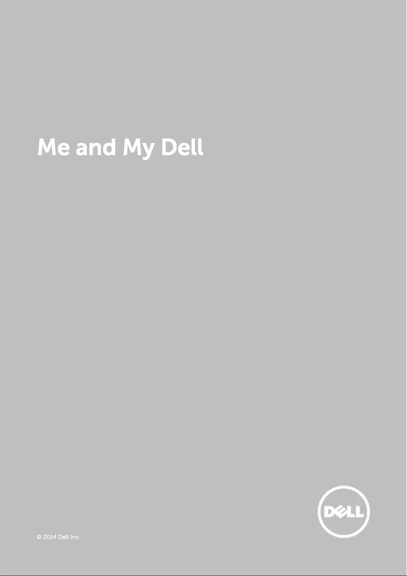 Page 1 de la notice Manuel utilisateur Dell Inspiron 14 7460