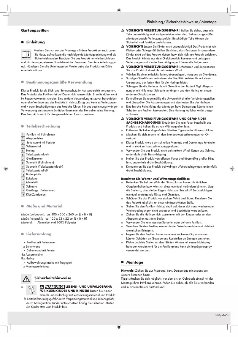 Page n°1 - Manuel utilisateur Florabest IAN 70637
