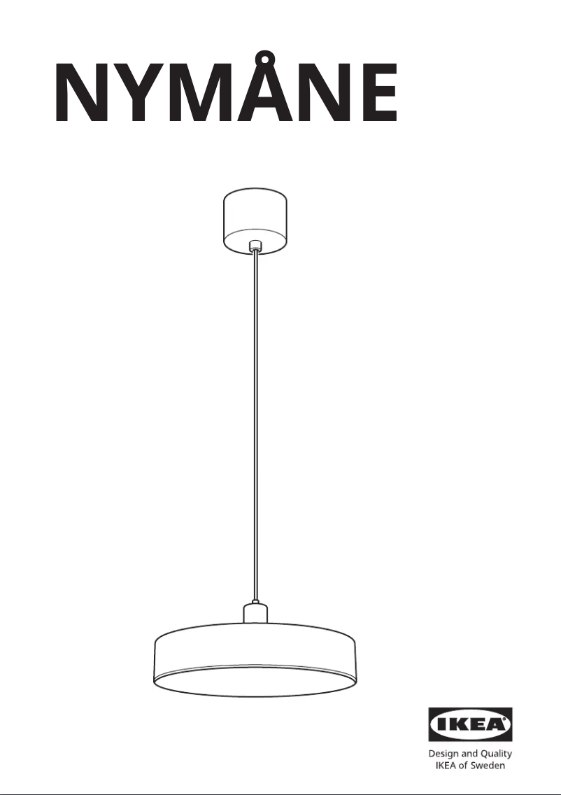 Imagen de la primera página del manual del dispositivo NYMÅNE 905.040.44