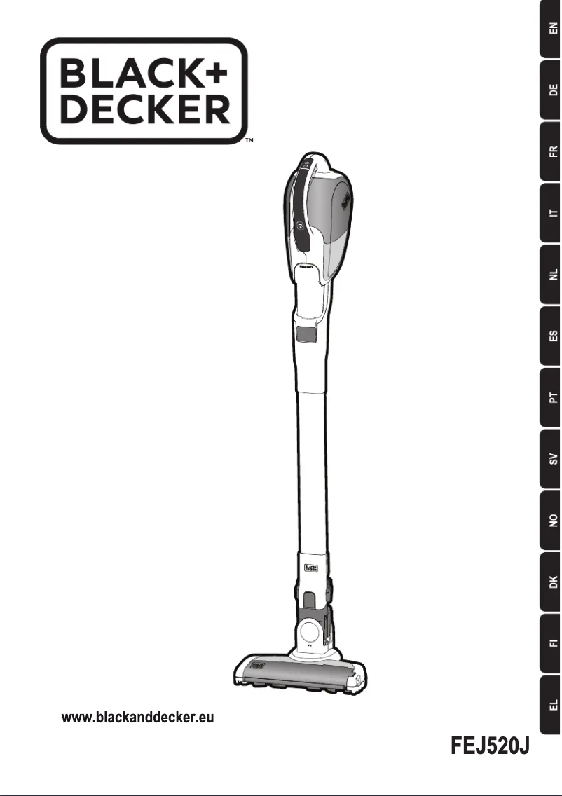 Image de la première page du manuel de l'appareil FEJ520J