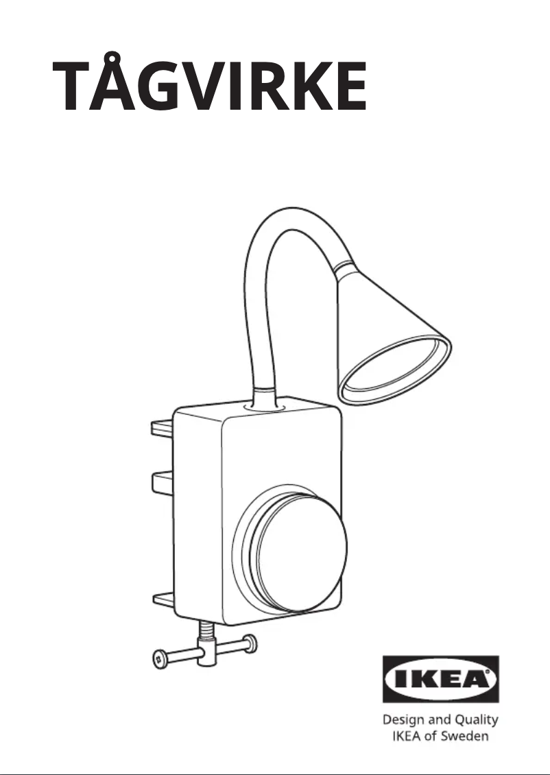 Image de la première page du manuel de l'appareil TÅGVIRKE 805.424.14