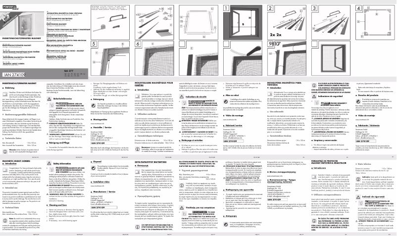 Página 1 del manual Manual de usuario Powerfix QA 377