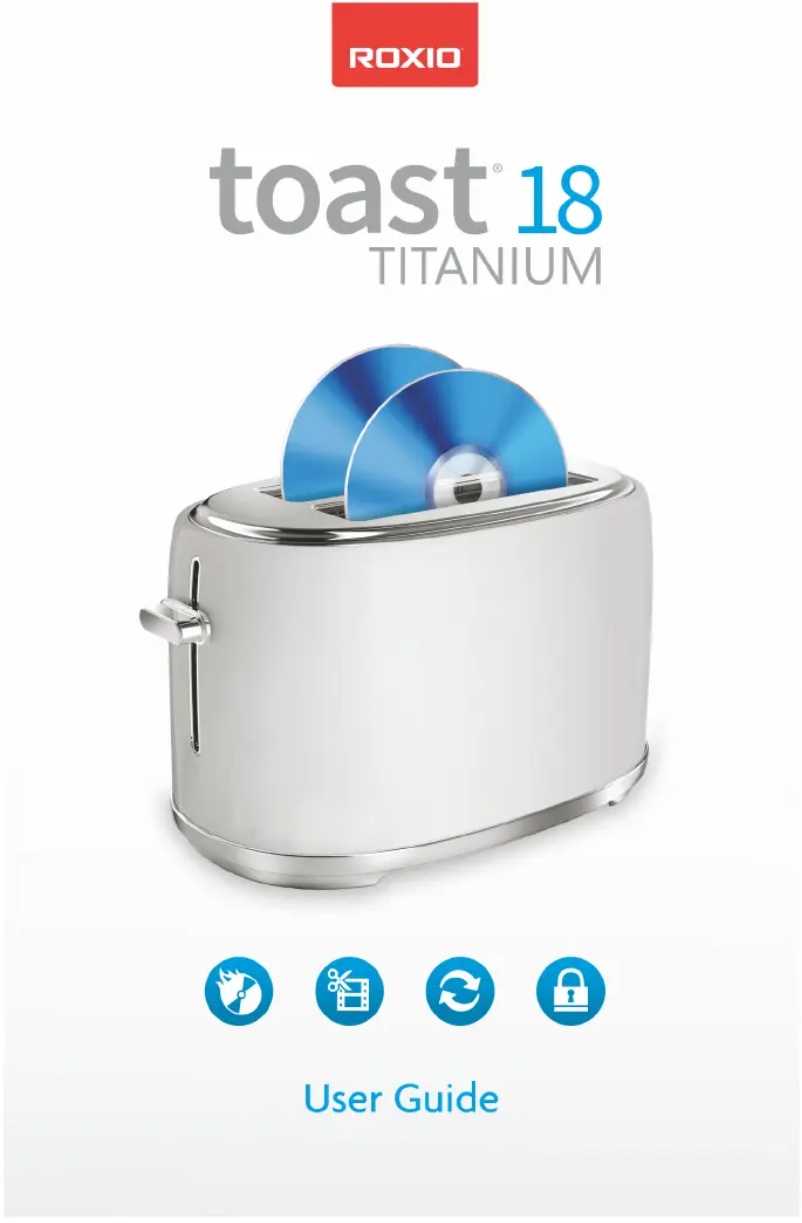 Page n°1 - Manuel utilisateur Corel Toast Titanium 18