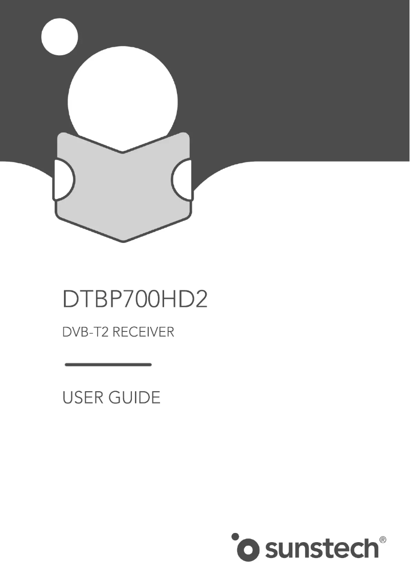 Image de la première page du manuel de l'appareil DTBP700HD2