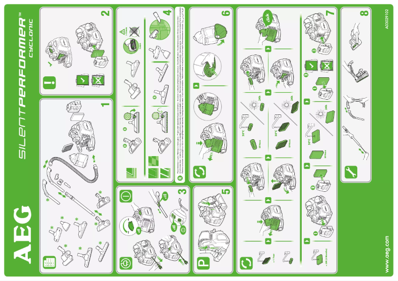 Image de la première page du manuel de l'appareil ASPC7140