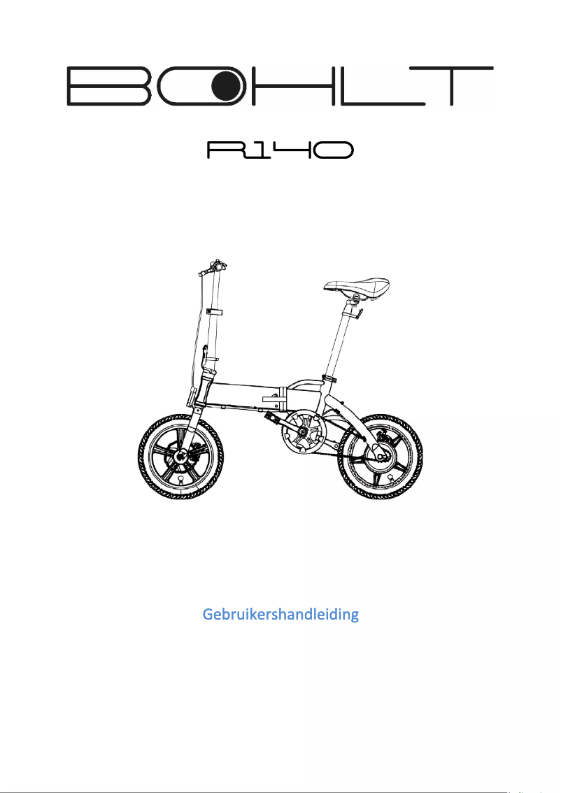 Page 1 de la notice Manuel utilisateur BOHLT R140