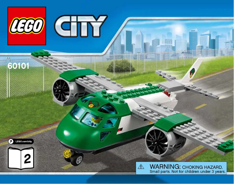 Page 1 de la notice Manuel utilisateur Lego City 60101