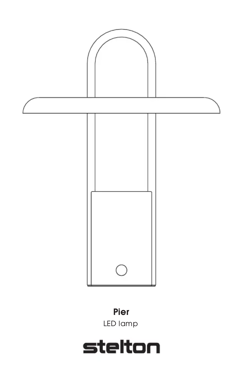 Page n°1 - Manuel utilisateur Stelton Pier