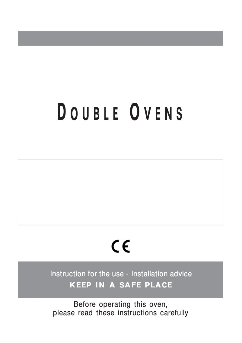 Page n°1 - Manuel utilisateur CDA DC930WH